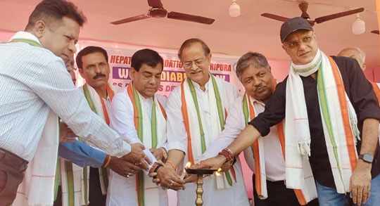 Mass Diabetes Screening Drive Marks World Diabetes Day in Agartala