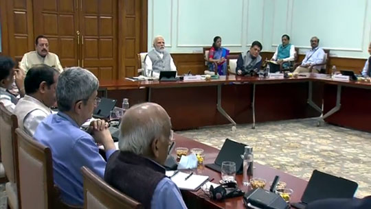 Prime Minister Modi chairs meeting of CSIR Society in New Delhi