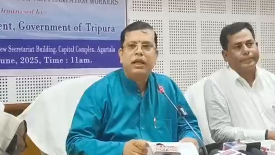 Minimum daily wages for tea garden workers in Tripura increased: Minister Tinku Roy