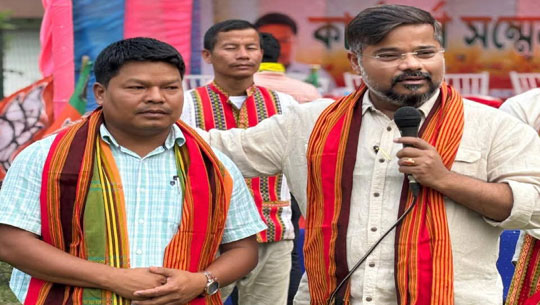 Minister Sushanta Chowdhury Leads BJ