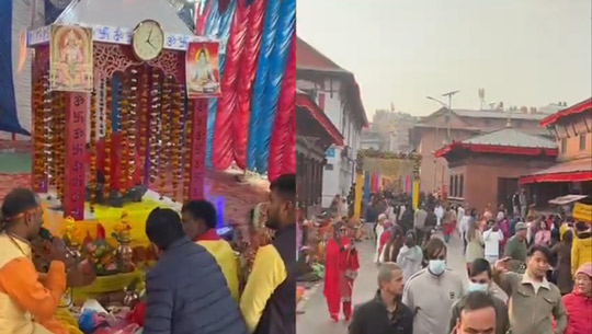 Lakhs of devotees flock to Nepal’s Pashupatinath temple for Mahashivaratri