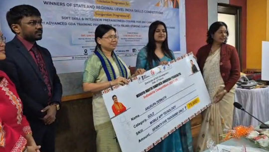 Minister Santana Chakma Felicitates 