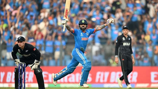 PM Modi lauds exceptional performance of Kohli who surpassed Tendulkar’s record of 49 centuries in ODI matches