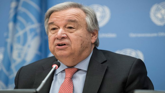 UN Secretary-General Antonio Guterres condemns outbreak of fighting in Sudan