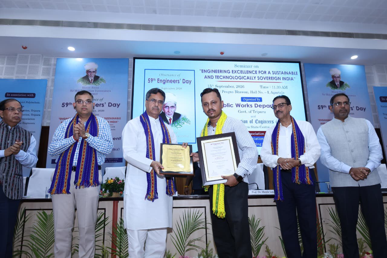 CM Manik Saha: Engineers Vital to Tripura's Growth Story