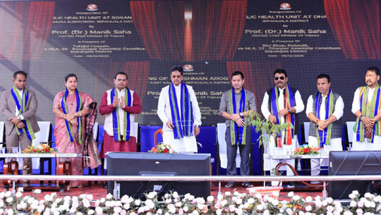 CM Dr. Manik Saha Accelerates Development and Public Welfare Initiatives