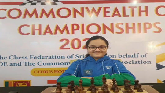 Tripura’s Chess prodigy Arshiya Das shines again