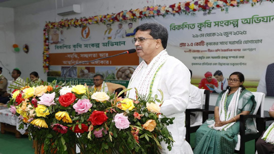 CM Dr Manik Saha launches state level campaign of Viksit Krishi Sankalp
