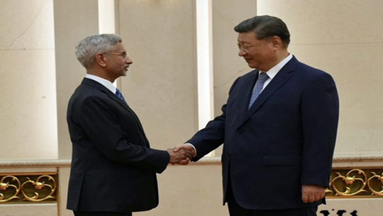 EAM Jaishankar meets Chinese President Xi Jinping
