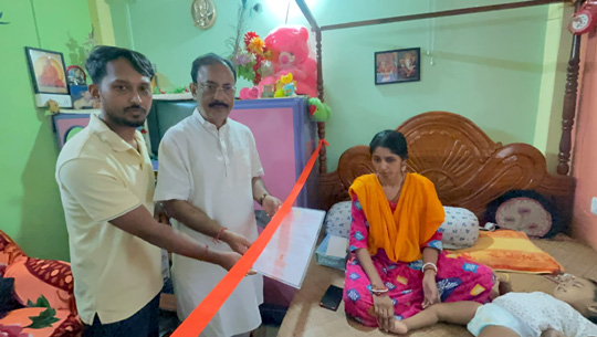 Rajib Extends Financial Help to Aili