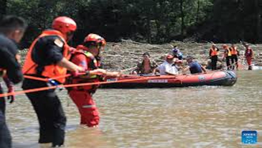 11 dead, 14 missing after heavy rains hit China