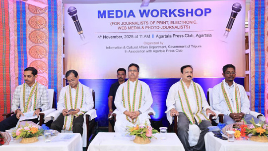CM Dr. Manik Saha Inaugurates Media Workshop-Cum-Orientation Programme in Agartala