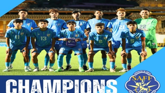 India Secures SAFF Under-17 Championship Title