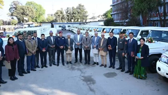 India Gifts 61 Vehicles to Nepal for Election Preparations