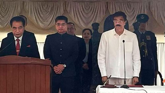 Zoram People’s Movement leader Lalduhoma takes oath as Chief Minister of Mizoram
