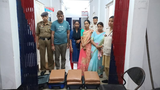 4 held with 47 kgs of ganja from Jirania Railway Station