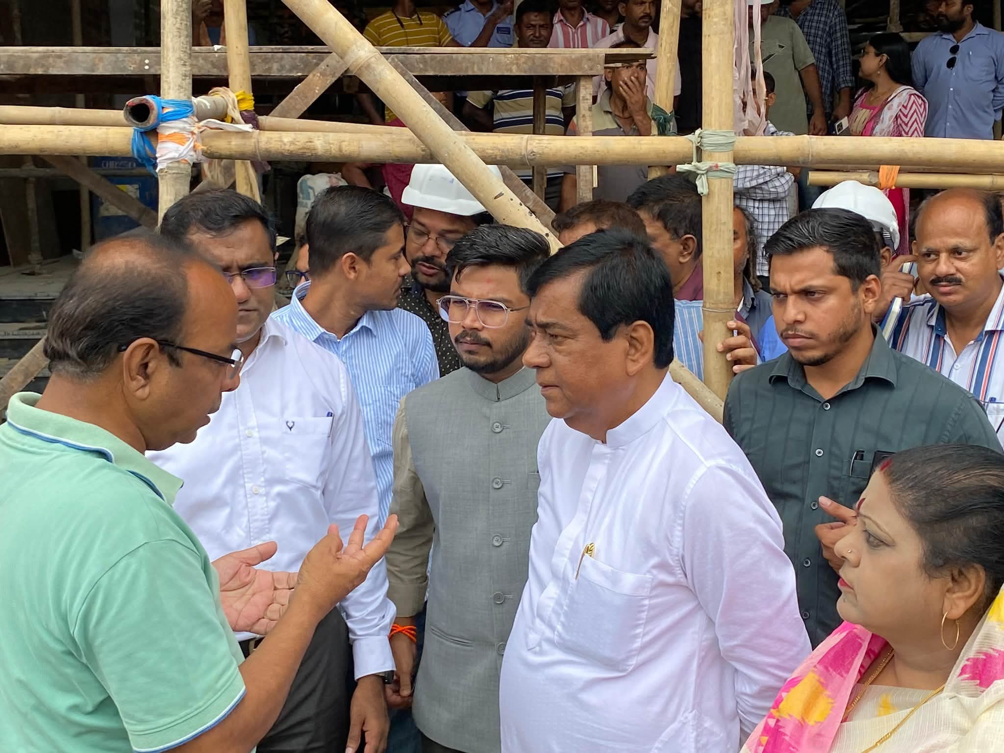 Mayor Reviews Agartala Traffic Plan 