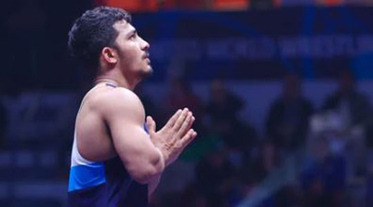 Vishvajit More Wins Bronze at U-23 Wrestling World Championships in Serbia