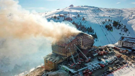 Turkish ski resort fire killed 78: Final toll