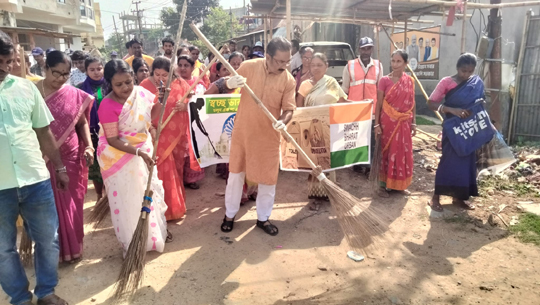 Swachh Bharat and tree plantation as part of Social Justice Week programme