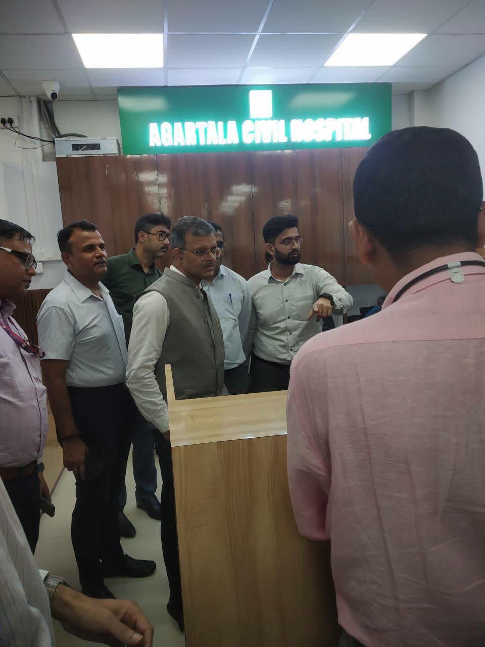 Central team inspects Dr. Shyama Pra