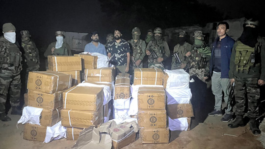 AR seizes contrabands worth Rs 40 lakh