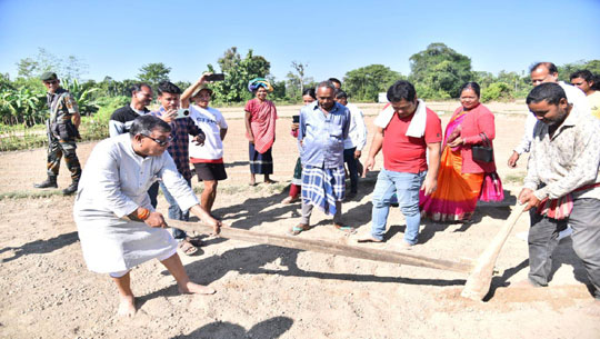 ARC Potato Planting Brings Fresh Hope to Farmers: Minister Ratan Lal Nath