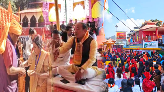 Devotees throng decorated temples across Assam in celebration of Ram Temple consecration
