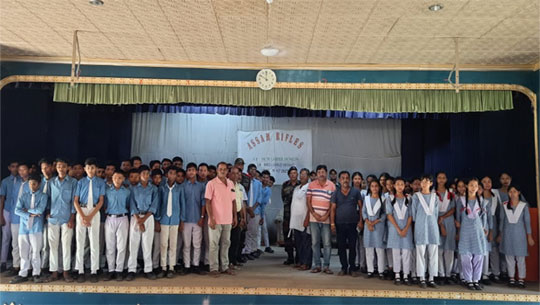 Assam Rifles conducts career Counselling for students