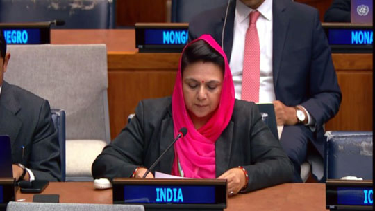 India Slams Pakistan At UN, Reiterates J&K Is An Integral And Inalienable Part Of The Country