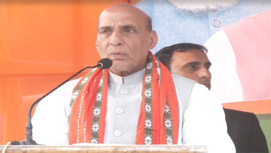 ‘Tripura witnessed tremendous development in 5 years of BJP Govt’ – Rajnath