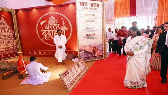 Chhattisgarh freed from Naxalism with combined efforts of central & state govts: President Murmu