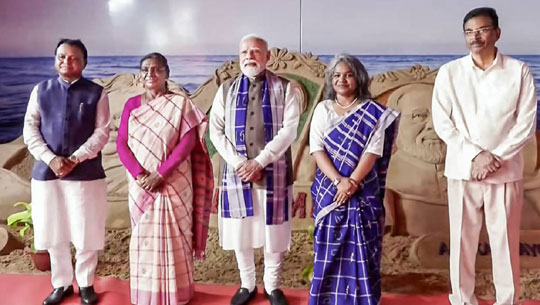 PM Modi, President Murmu Launch ₹47,600-Crore Odisha Projects