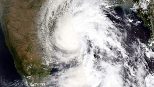 Cyclone Arnab Makes Landfall Along Andhra Pradesh And Yanam Coasts Near Kakinada; Several States Witnessing Heavy Rainfall