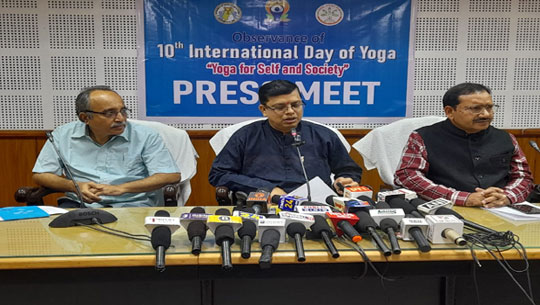  Tripura to observe International Day of Yoga on June 21
