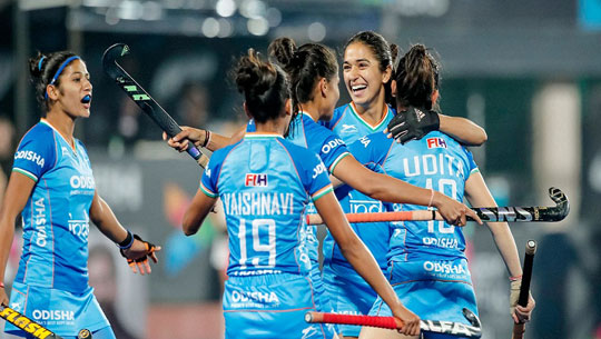 Indian women’s hockey team beat New Zealand 3-1 in FIH Hockey Olympic Qualifiers 2024