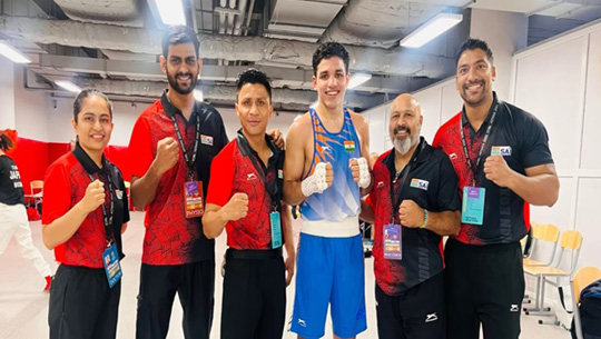 Hitesh Gulia and Sakshi enter semi-finals, confirm medals