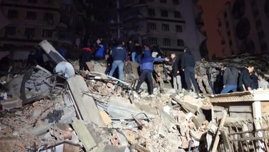 More than 500 killed as 7.8 magnitude earthquake hits Turkey