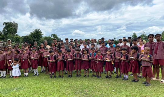 Assam Rifles Inspires Students with Kargil War Documentary