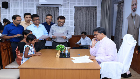 CM Manik Saha Directs Swift Action o