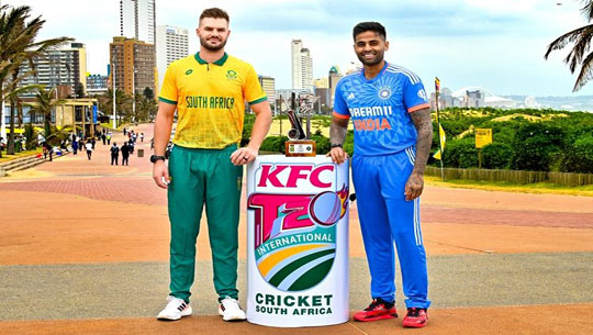 In Cricket, second T20 International of three match series between India and hosts South Africa to be played in Gqeberha