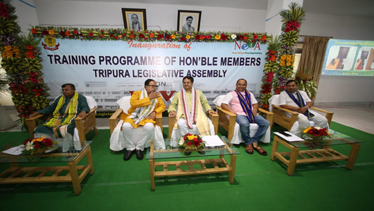 Training programme for ministers, MLAs on NeVA app in Tripura assembly held