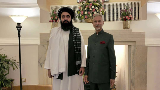 EAM Dr. S. Jaishankar Meets Afghan Foreign Minister, Stresses Need for Stronger Counter-Terrorism Cooperation