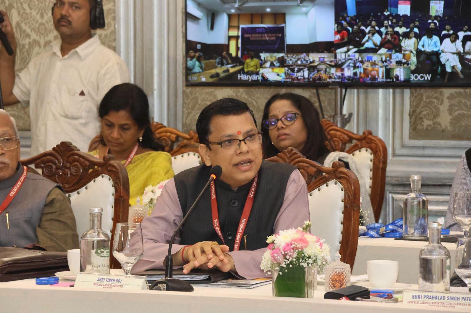 Minister Tinku Roy Attends National 