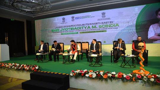Jyotiraditya Scindia Launches ₹82.5-Crore Bamboo Projects in Guwahati