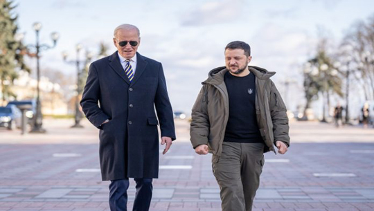 President Joe Biden made surprise visit to Kyiv