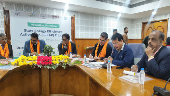 Validation workshop on State Energy Efficiency Action Plan held in Agartala