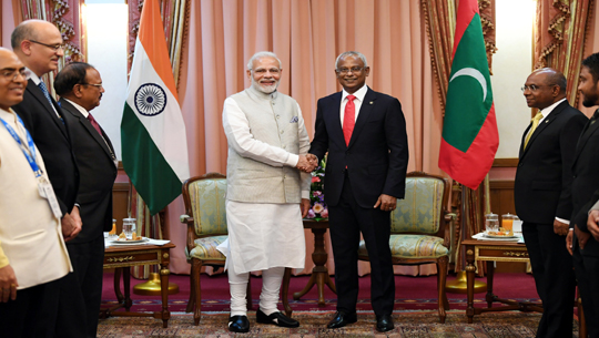 PM Modi holds talks with President of Maldives Ibrahim Mohamed Solih; Visiting dignitary is also scheduled to meet President Murmu
