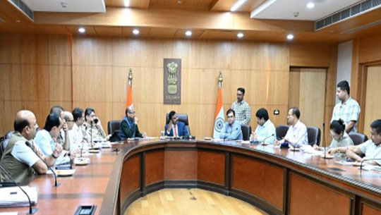 Assam Chief Secretary Reviews NDA Oath Preparations