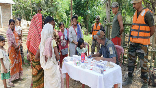 AR stands tall against post flood disease threat in Tripura, Manipur